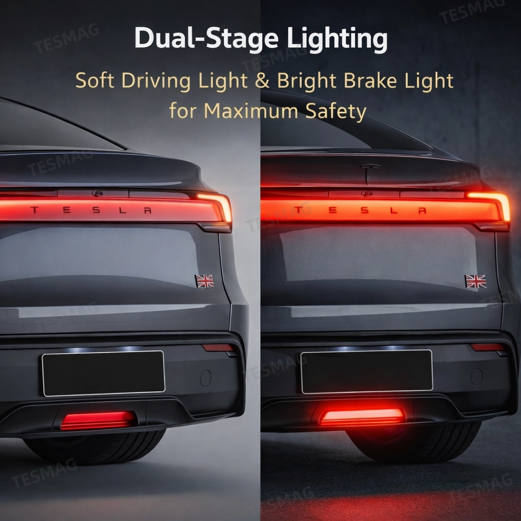 Tesla Model Y Juniper Rear Diffused Guide Light