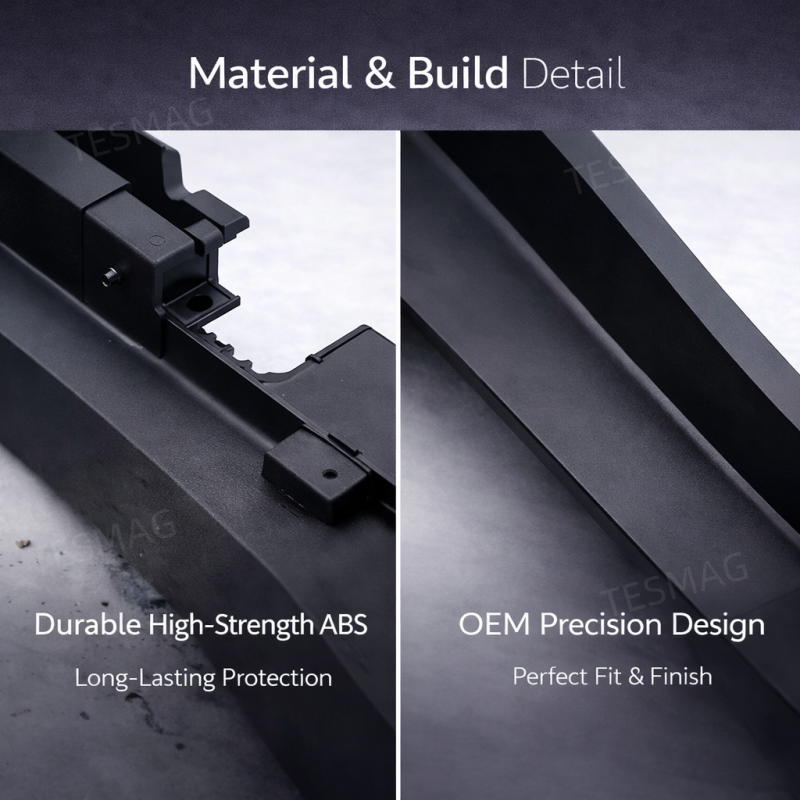 Left & Right Side Skirts / Rocker Panel Replacement for Tesla Model X (1035096 1035097)