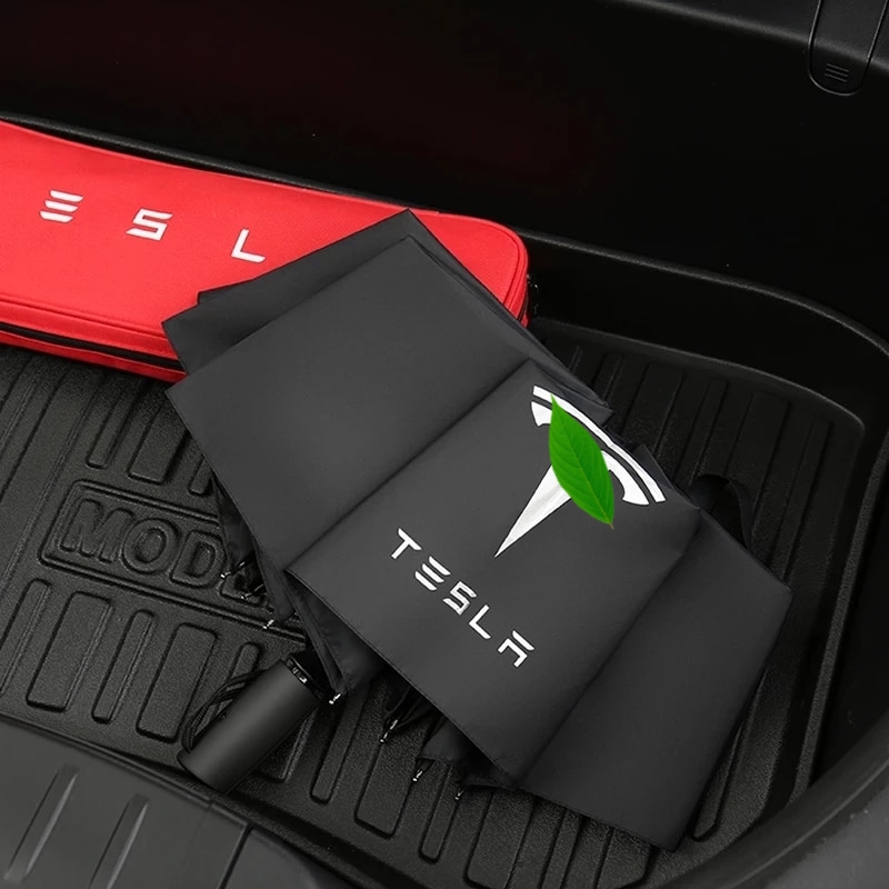 Tesla Umbrella with LED Flashlight