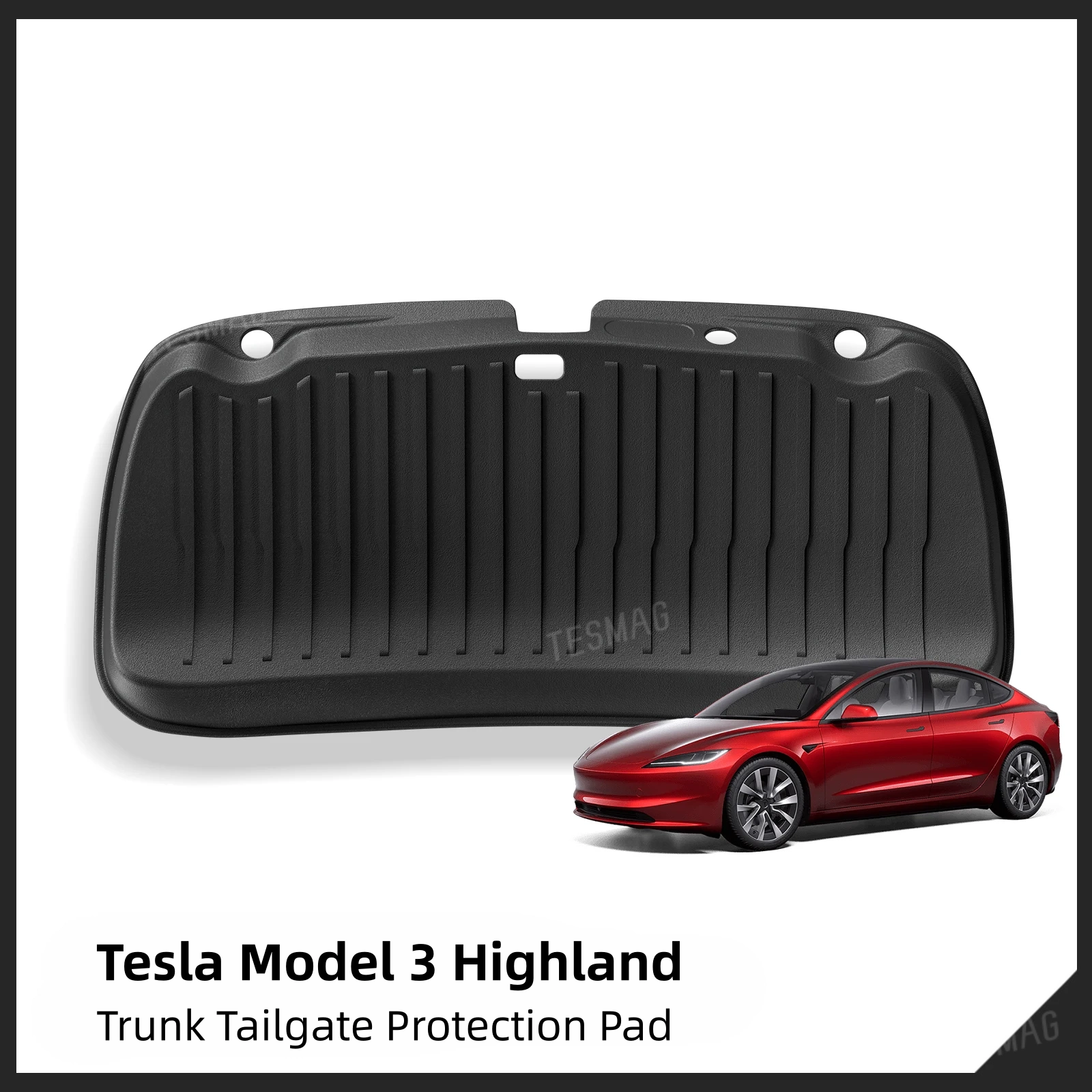 Tesla Model3 Highland Rear Trunk Tailgate Lid Protective Pad Door Liner