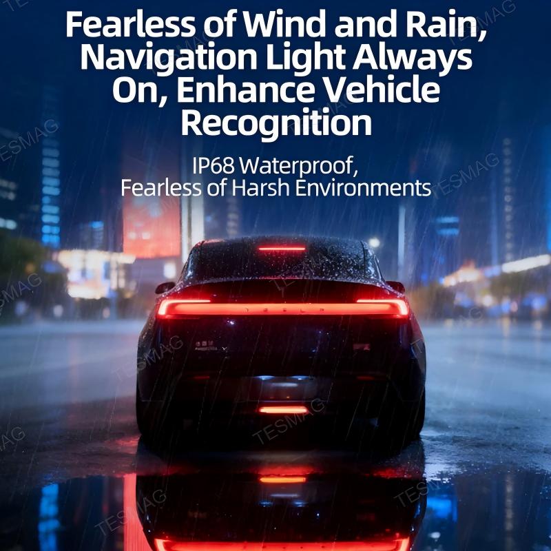 OEM-Style Rear Diffused Guide Light for Tesla Model Y Juniper 2025+