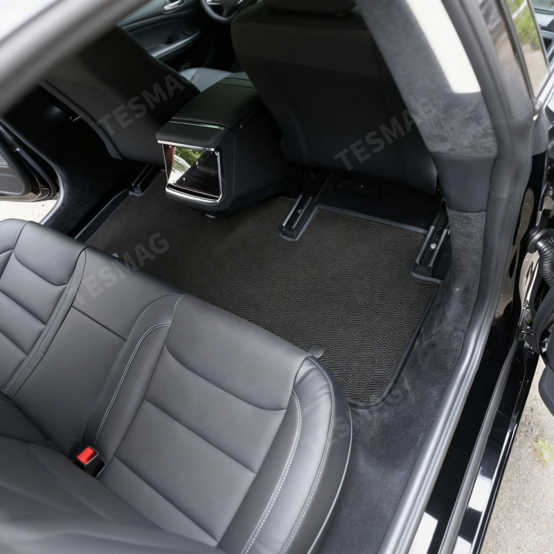 TPE Model S Door Sill Cover Rear Door Interior Protection 