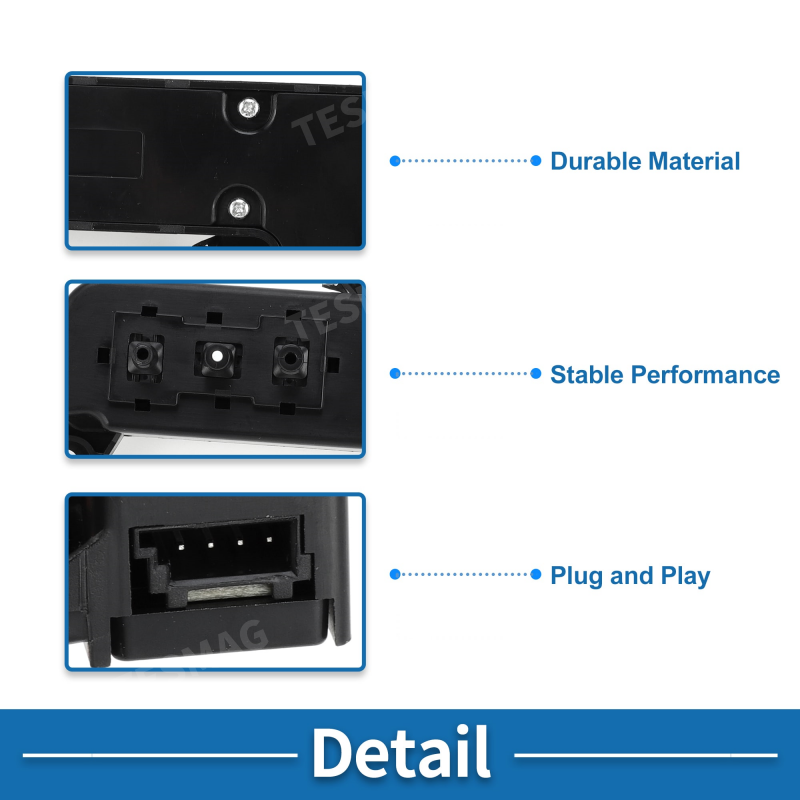 Power Seat Switch Front Seat Recliner Replacement for Tesla Model 3/ Y（1551854-01-A,51855-01-A）