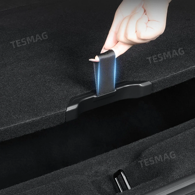 Easy Access 2PCS Sub Trunk Pull Strap Handles for Tesla Model Y Juniper 2025+