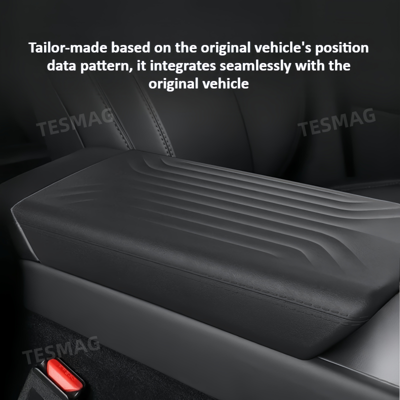 TPE Center Console Armrest Cover Designed for Tesla Model Y Juniper 2025 +