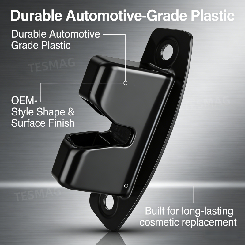 Rear Door Lower Latch Cover Replacement for Tesla Model X 2021-2024 (1054149-00-B)