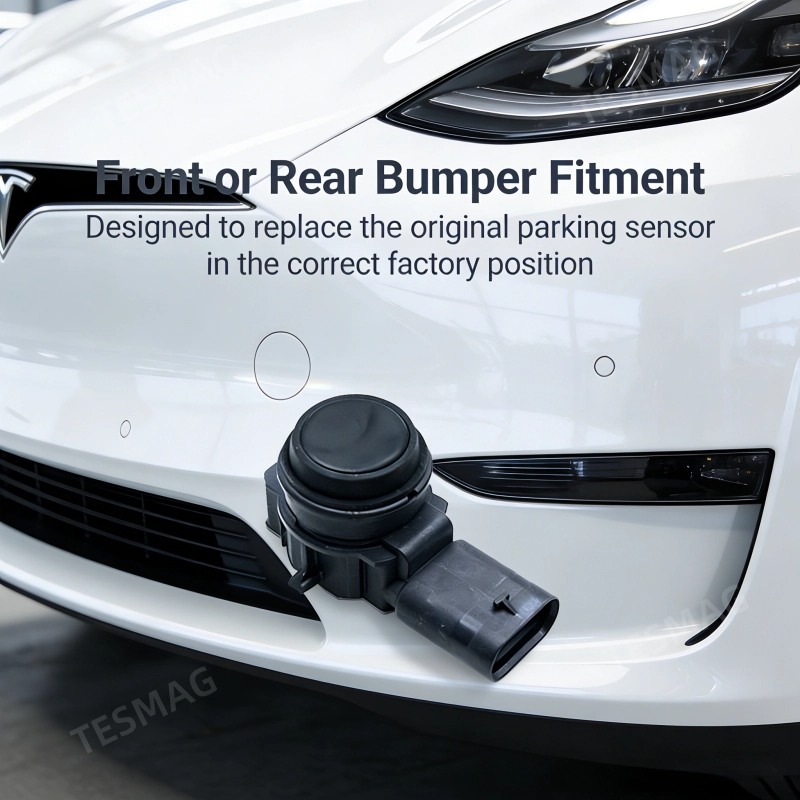 Parking Sensor Front & Rear Park Assist for Tesla Model S/X (1063119‑00‑A)