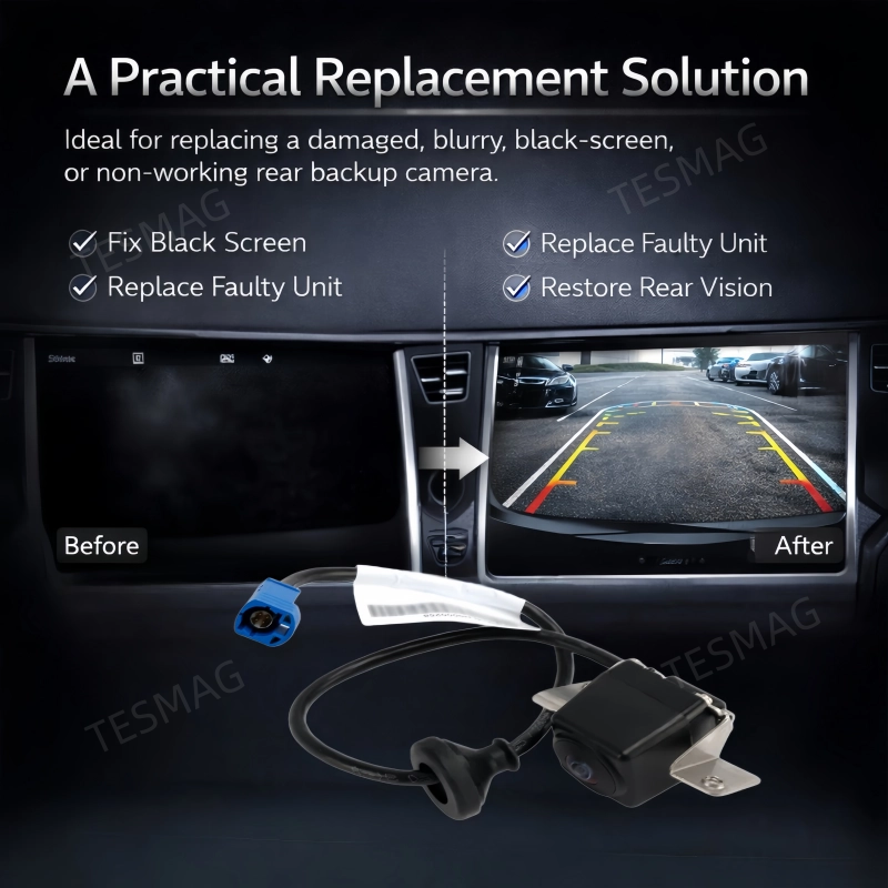 Rear Backup Camera Replacement for Tesla Model S 2012‑2018 (1006773‑00‑EAA)