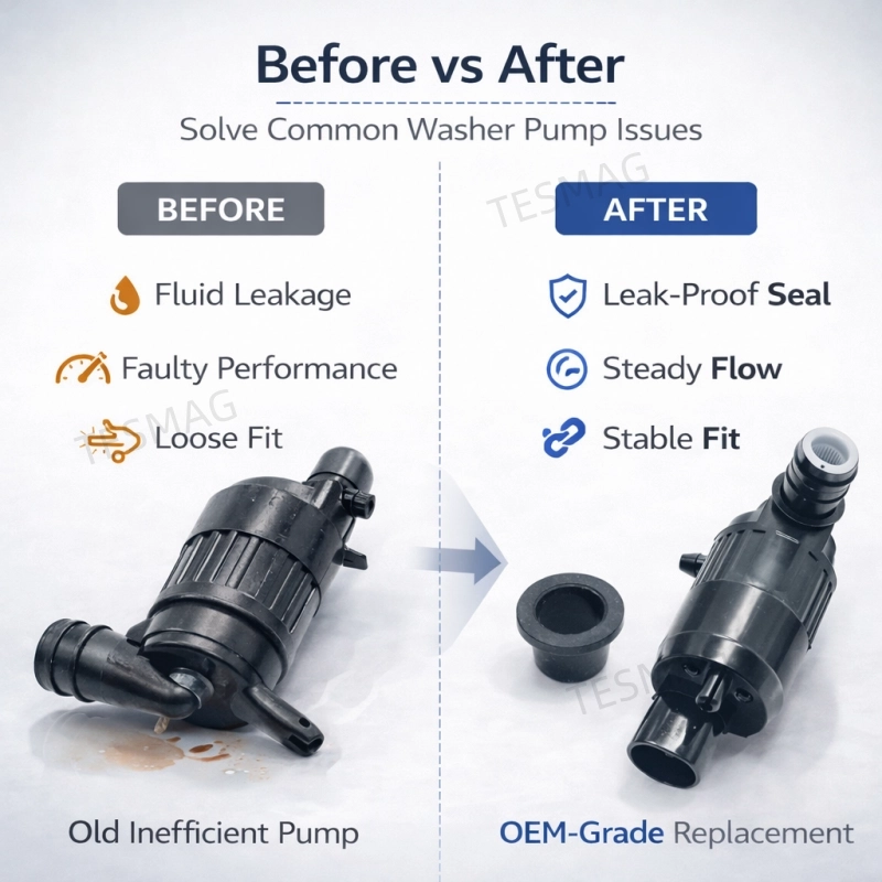 Windshield Washer Pump Replacement for Tesla Model S 2012-2025 (PUM812072)