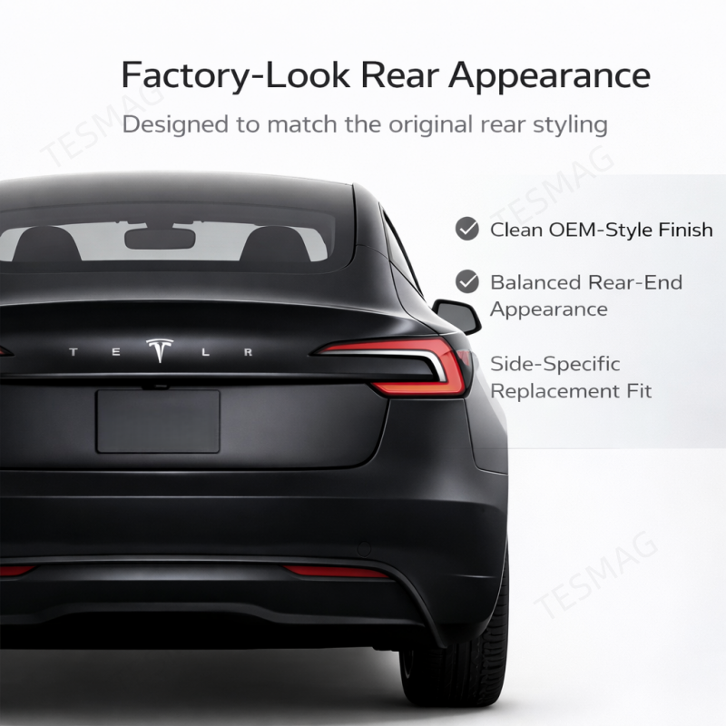 Rear Tail Light Assembly for Tesla Model 3 Highland 2024+ 1691498-00-F / 1691500-00-F