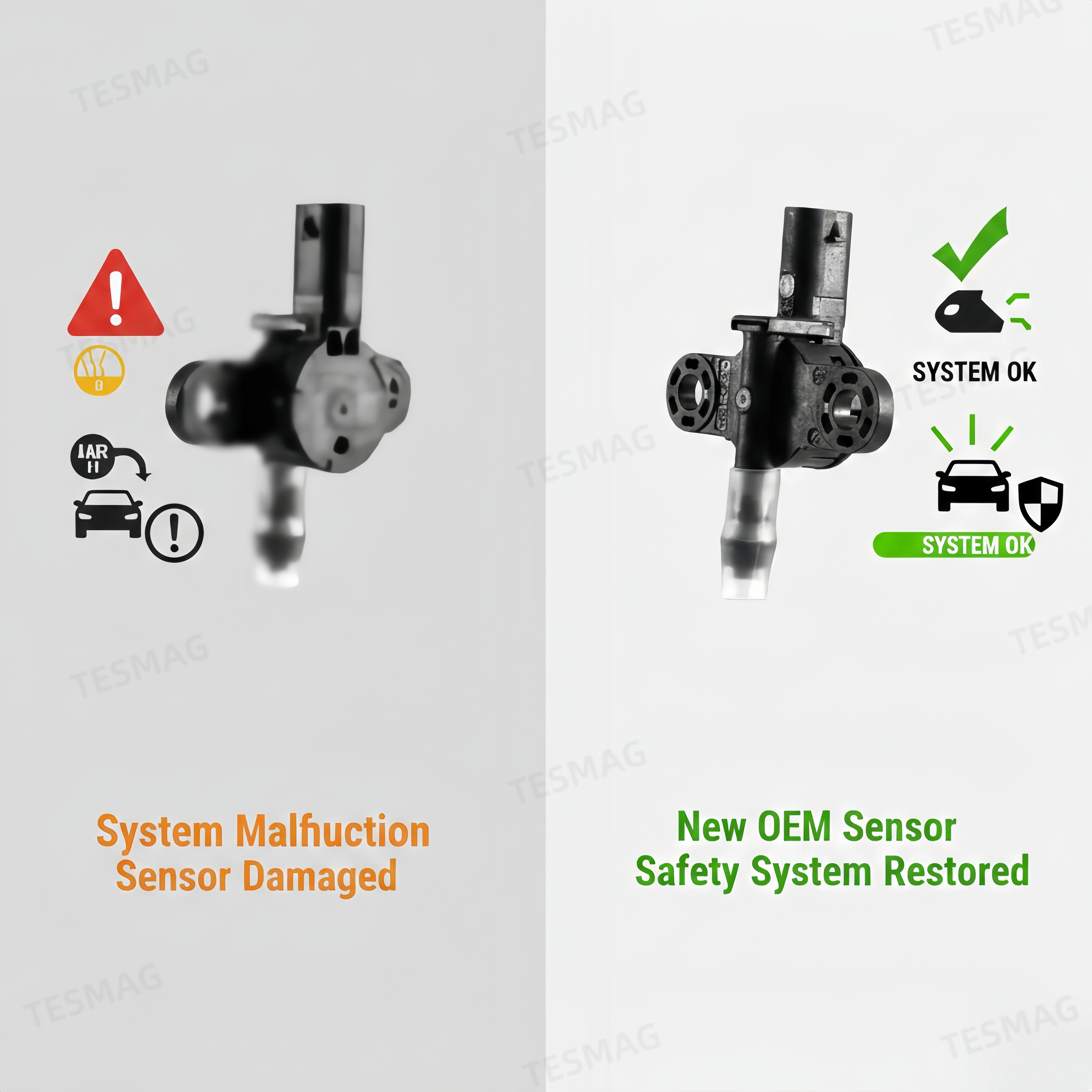 Pedestrian Impact Sensor for Tesla Model 3 (2017–2023) OEM 1735514-00-A