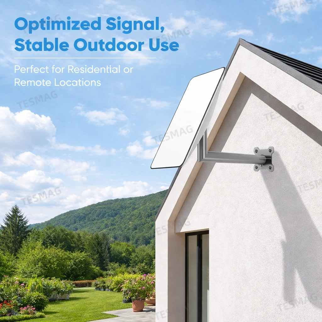 Starlink Gen 2 Long Wall Mount Bracket – Durable Outdoor Satellite Holder