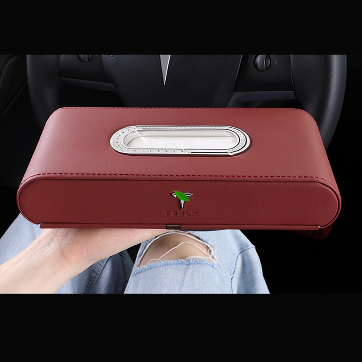 Tissue Box for Tesla Model S/3/X/Y