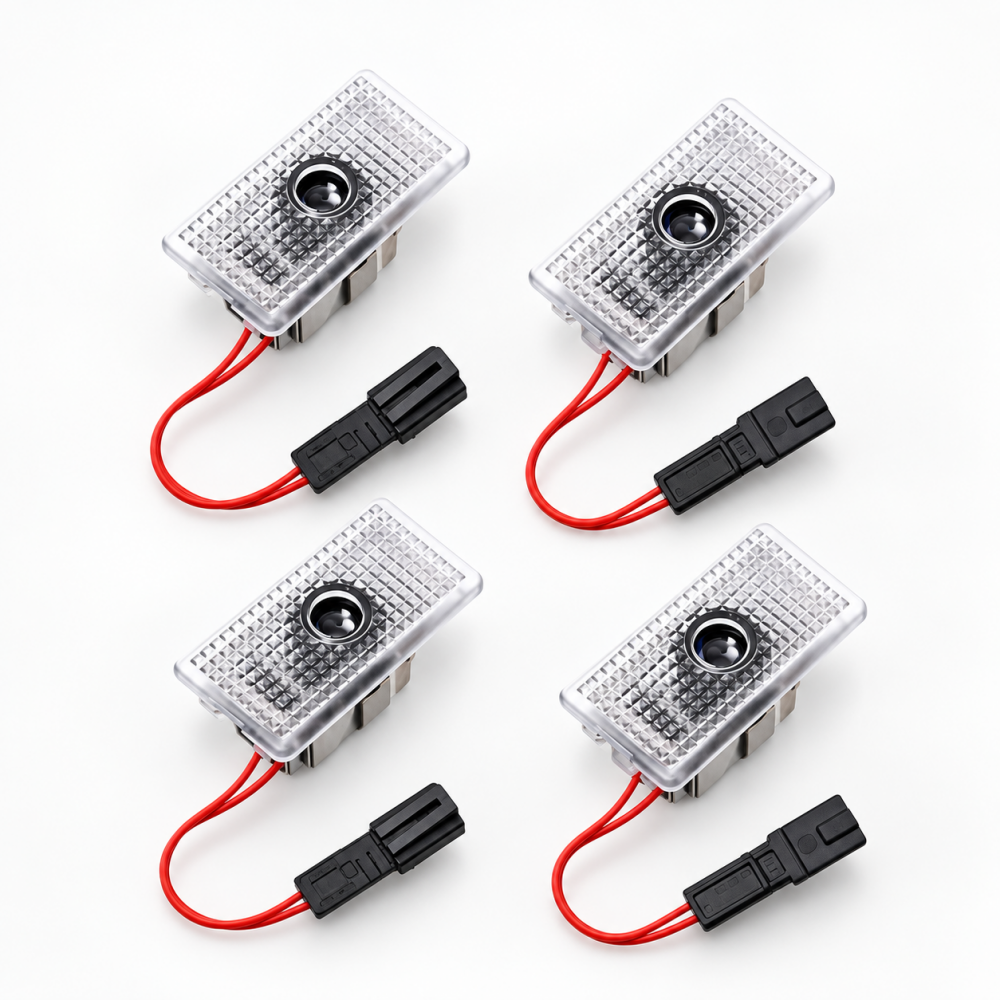 4PCS Cybertruck projection puddle light set for front and rear doors