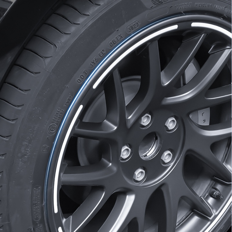 4Pcs Tesla Model 3 Highland 18-inch Reflective Rim Protector