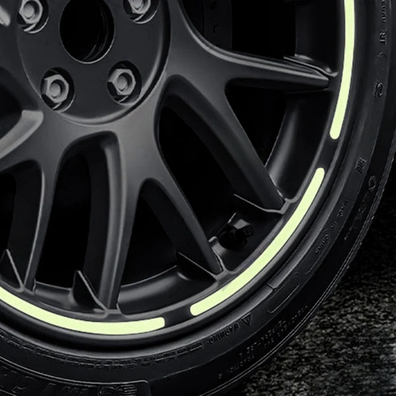 4Pcs Tesla Model 3 Highland 18-inch Reflective Rim Protector