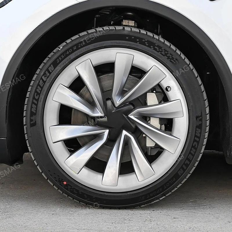 4Pcs Tesla Model Y Juniper 20’’ Helix 2.0 All-in-one Rim Protector