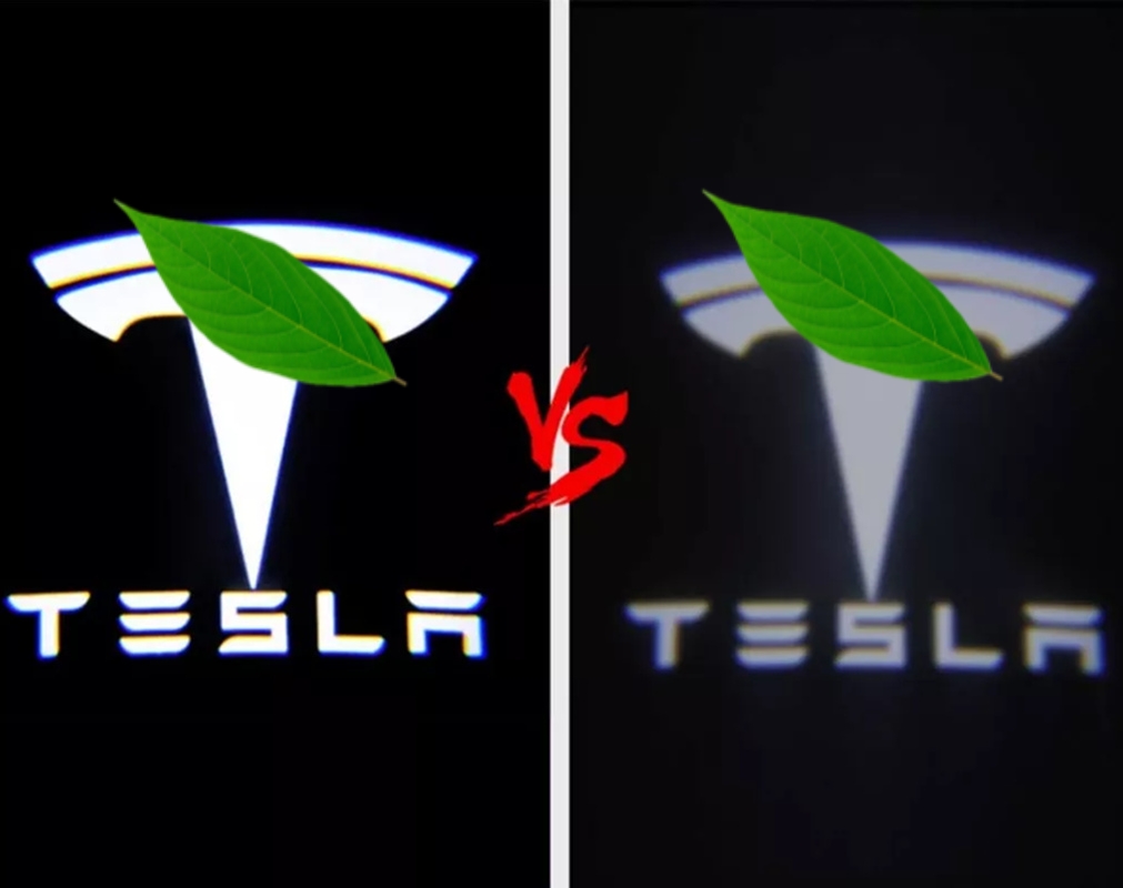 4pcs Original special plug projection light for Tesla Model 3/Y/X/S