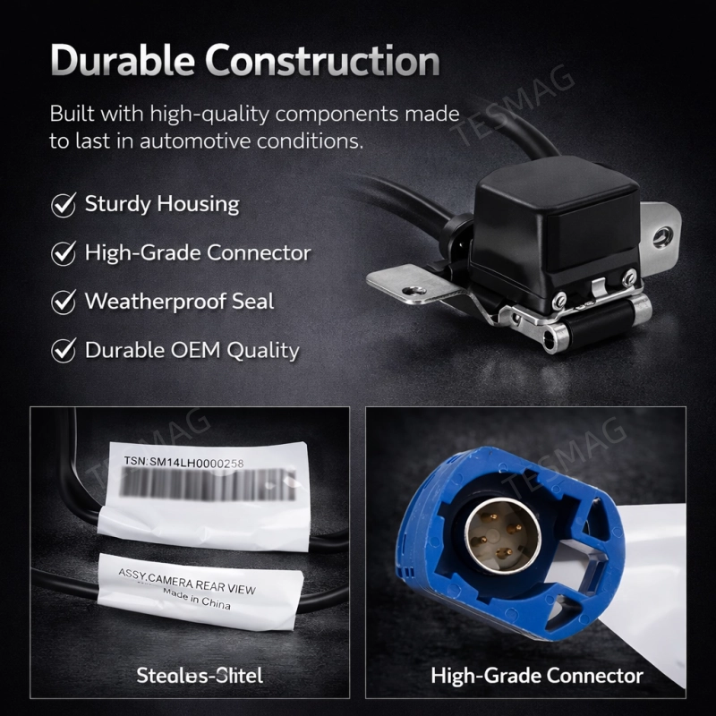 Rear Backup Camera Replacement for Tesla Model S 2012‑2018 (1006773‑00‑EAA)