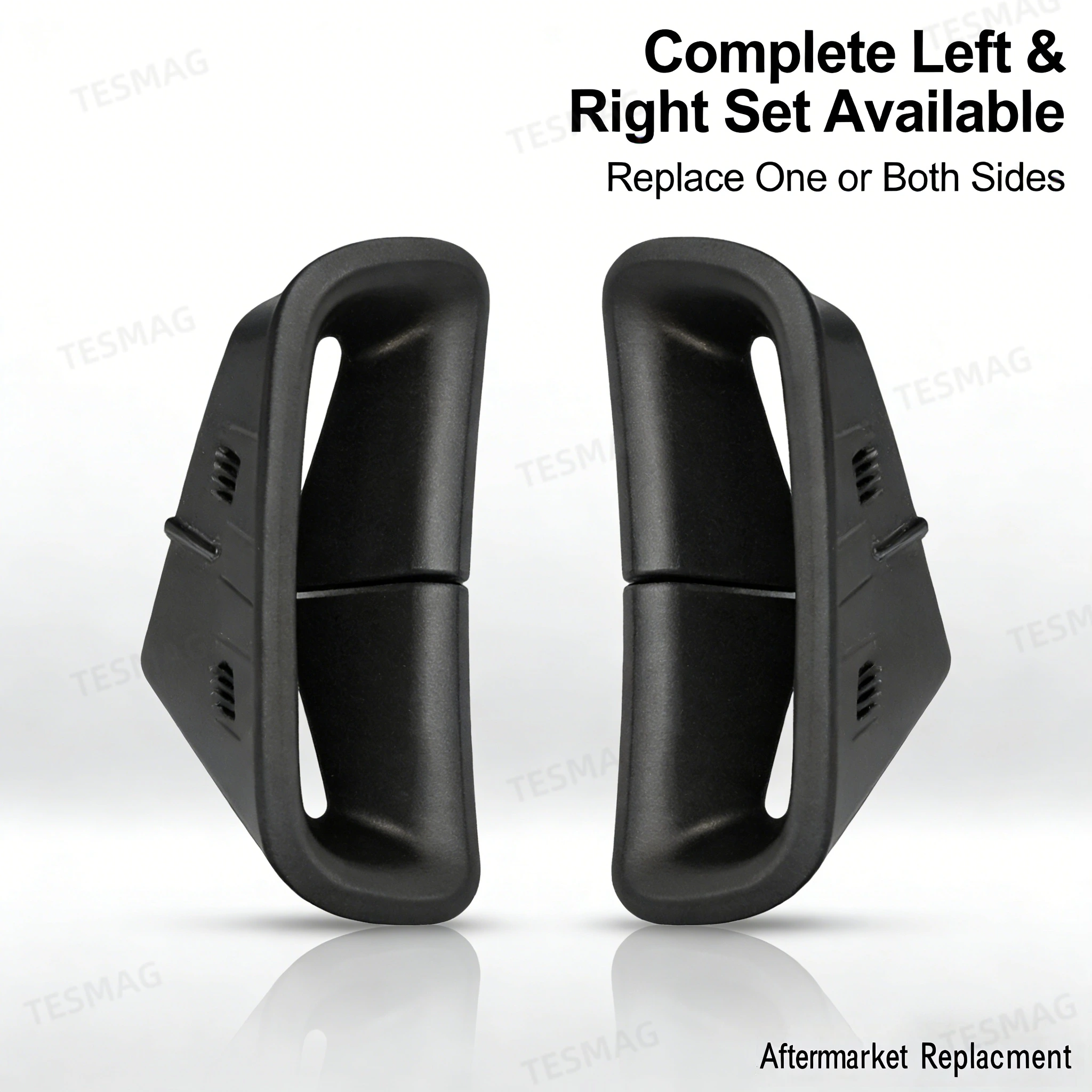 Seat Belt Decorative Cover Interior Panel C-pillar Bezel for Tesla Model Y (1494612-00-C 1494613-00-C)