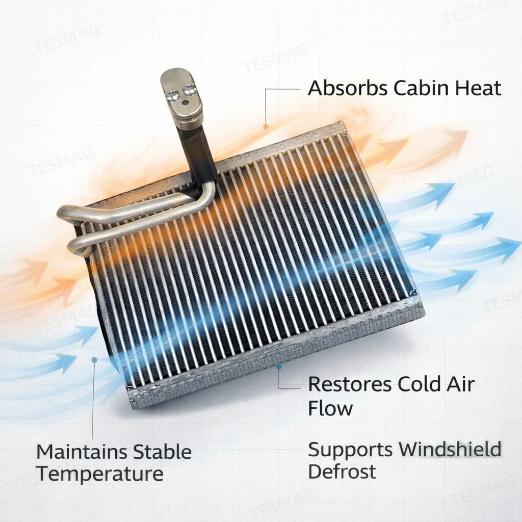 Tesla Model S A/C Evaporator Core Replacement For 2012–2019 HVAC Cooling Unit