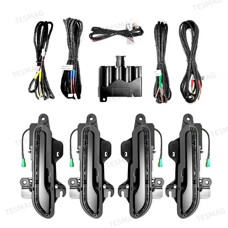 Tesla Model 3/Y Automatic RGB Door Handles – Wireless OTA Upgrade, Hands-Free Pop-Up