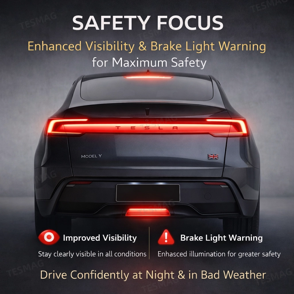 Tesla Model Y Juniper Rear Diffused Guide Light