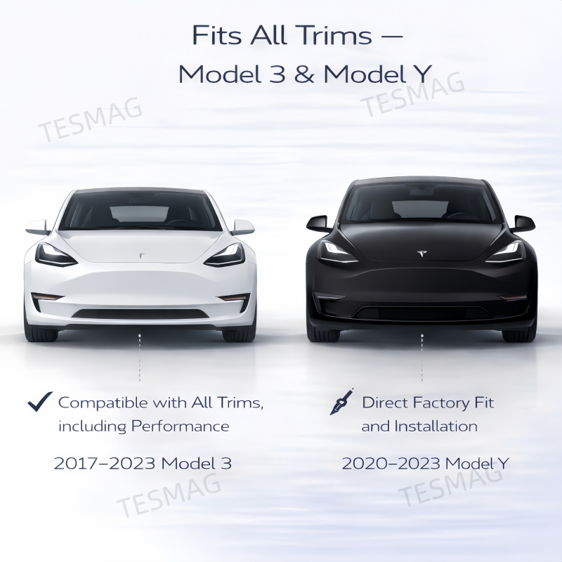 Rear Trunk Handle with Backup Camera for Tesla Model 3/Y (1095949‑00‑E)