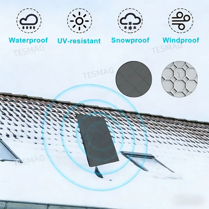 Starlink Gen 3 Waterproof Shockproof Protective Case for Tesla Model Y Juniper, 3, S, X & Cybertruck