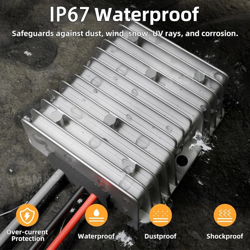 Portable DC Power Supply 12V 24V to 57V Adapter Designed for Starlink Gen 3