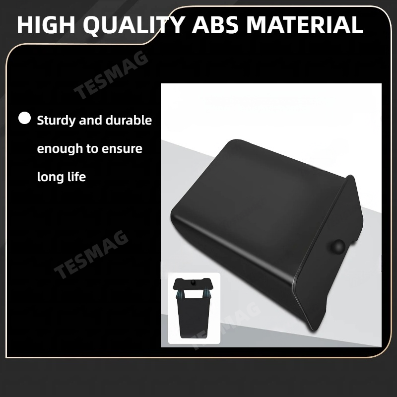 Under Seat Storage Box with Backseat Magnetic Trash Can for Tesla Model Y Juniper/ 3 Highland