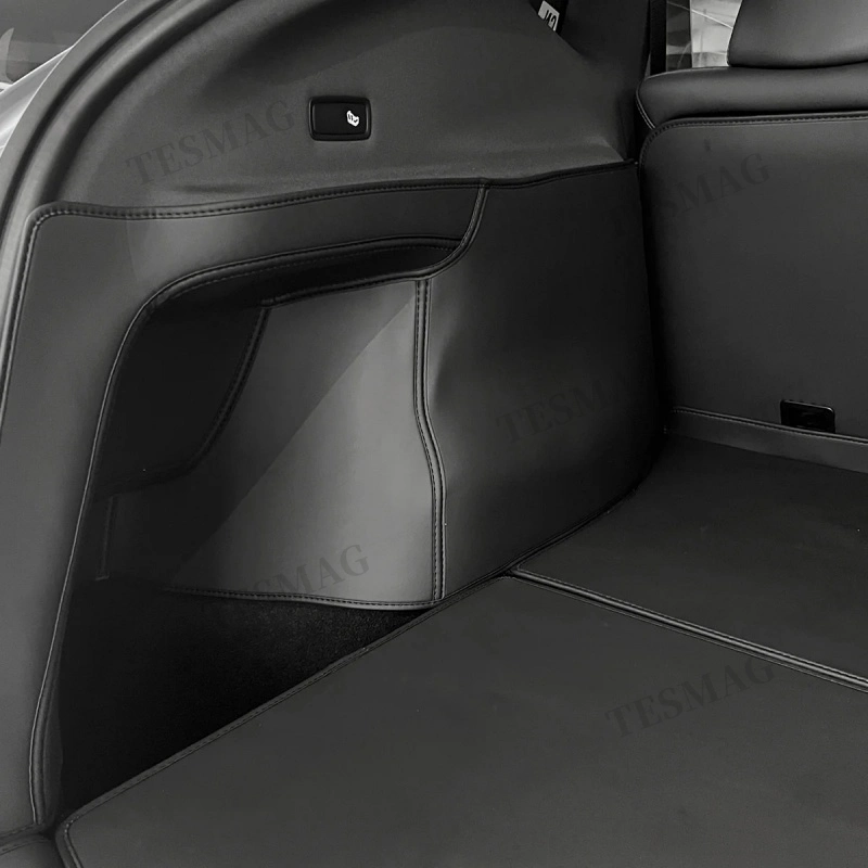 Tesla Model Y Juniper 2025 Rear Trunk Side Shields Made with Premium Napa Leather
