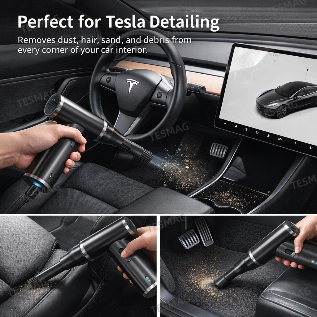 Rechargeable Handheld Electric Air Duster 125000 RPM Powerful Blower Brushless Motor