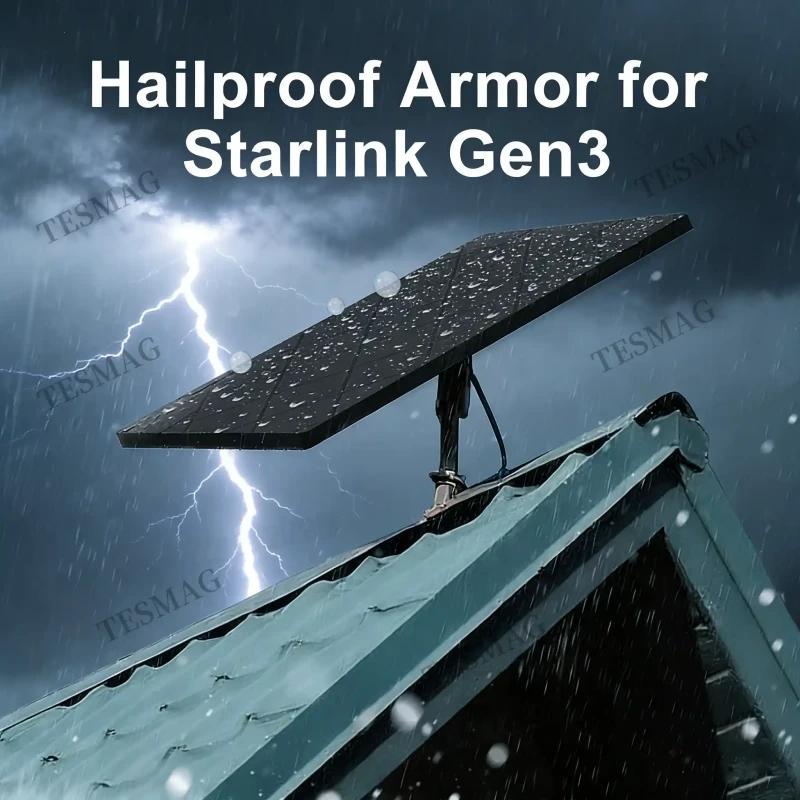 Starlink Gen 3 Waterproof Shockproof Protective Case for Tesla Model Y Juniper, 3, S, X & Cybertruck