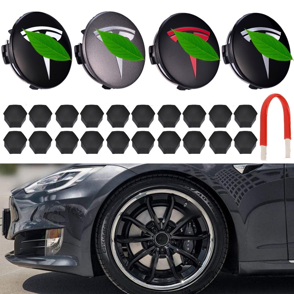 Aero Wheel Cap Kit for Tesla Model S/3/X/Y