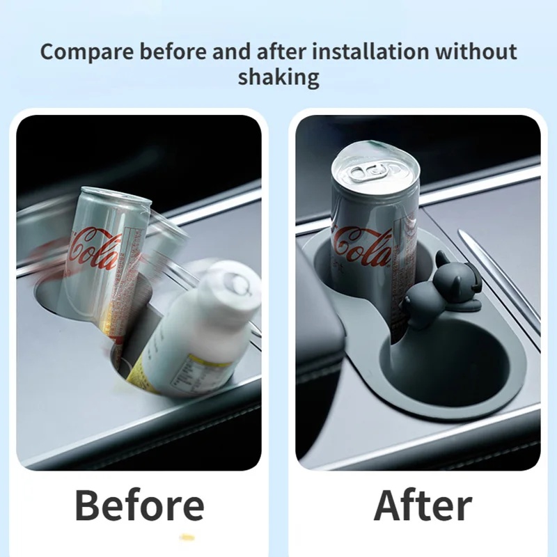 Portavasos consola central Tesla Model 3/Y