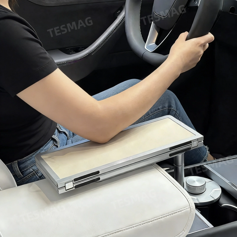 Foldable Aluminum Car Table for Tesla Model 3/ Y/ S /X