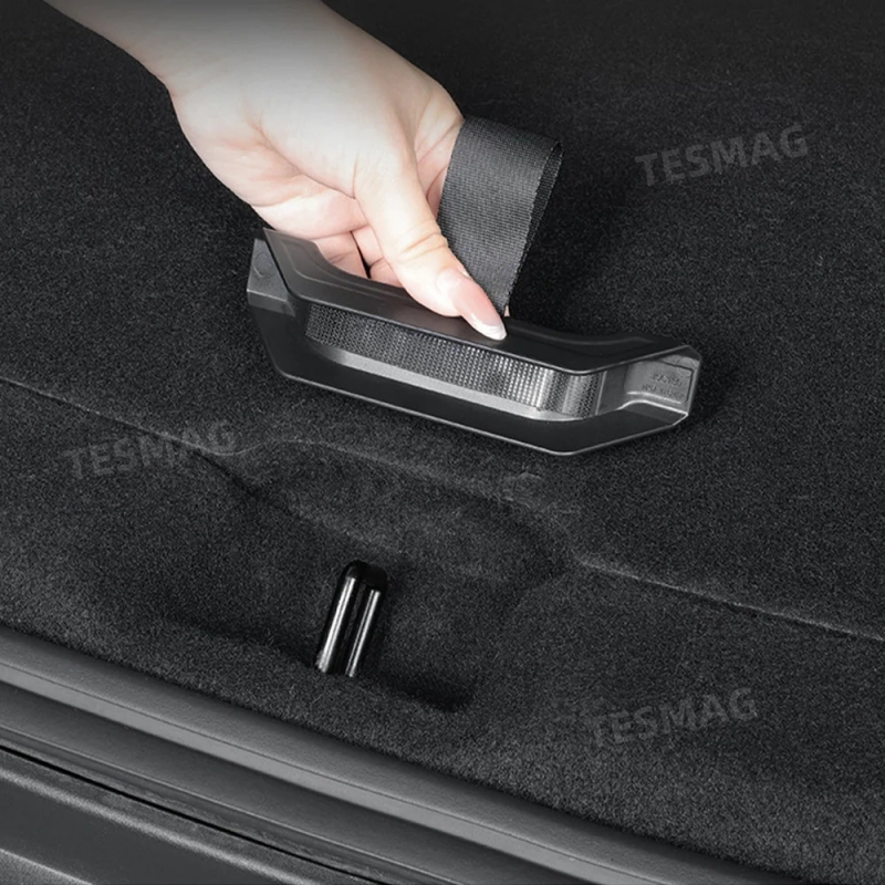 Easy Access 2PCS Sub Trunk Pull Strap Handles for Tesla Model Y Juniper 2025+