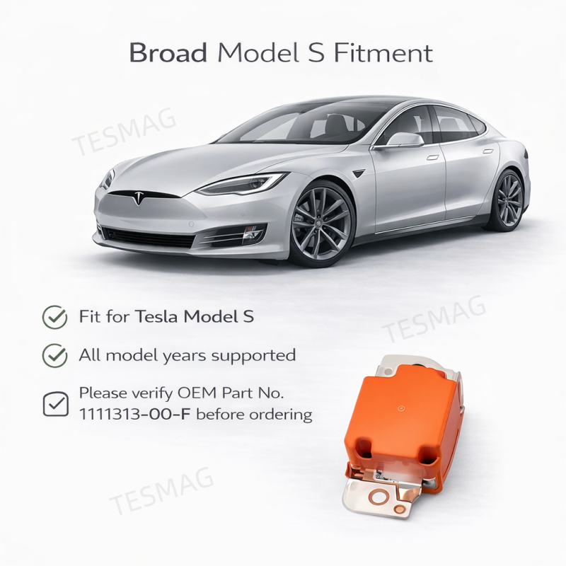 Used OEM HV Battery Pyrotechnic Disconnect for Tesla Model S | 1111313-00-F