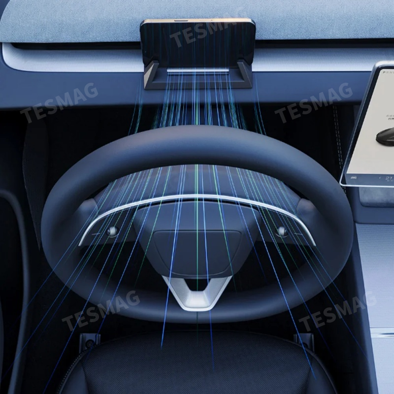Custom Fit Tesla Phone Holder Dashboard Mount for Model 3 Highland2024+and Model Y Juniper 2025+
