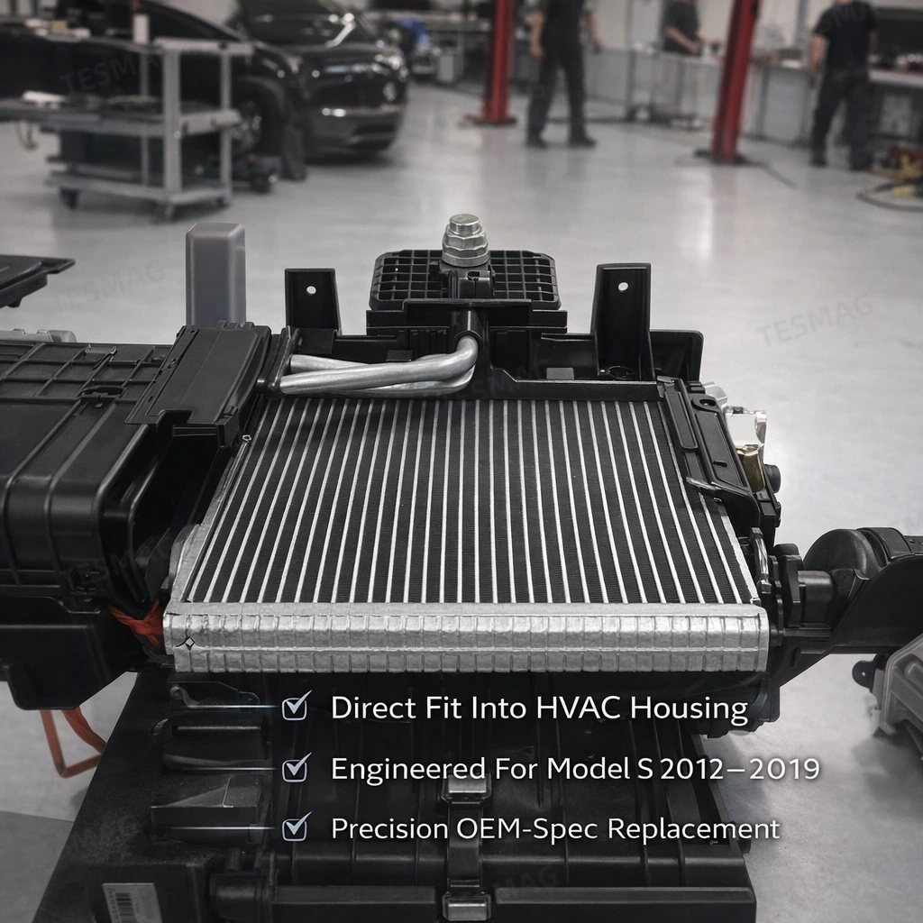 Tesla Model S A/C Evaporator Core Replacement For 2012–2019 HVAC Cooling Unit