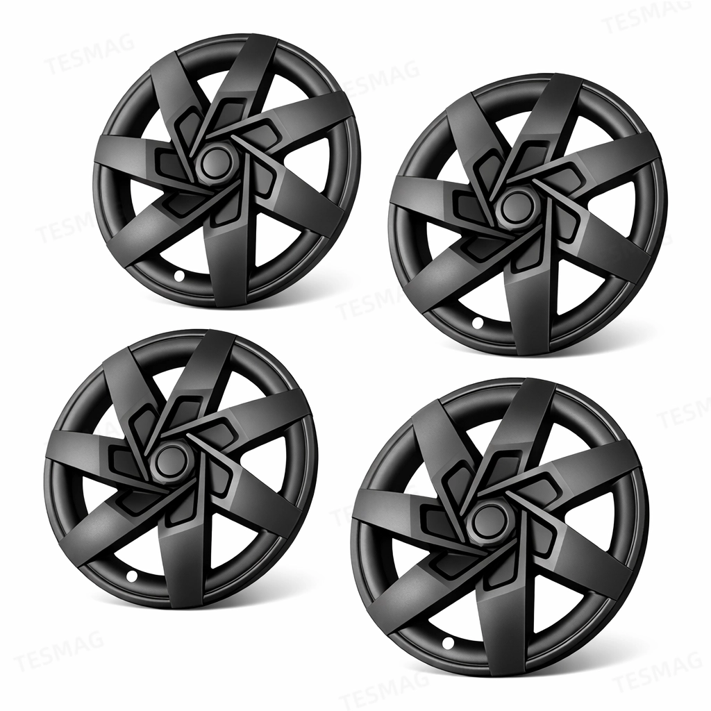 19-Inch Full-Edge Wheel Covers for Tesla Model Y (2021-2024) | Set of 4