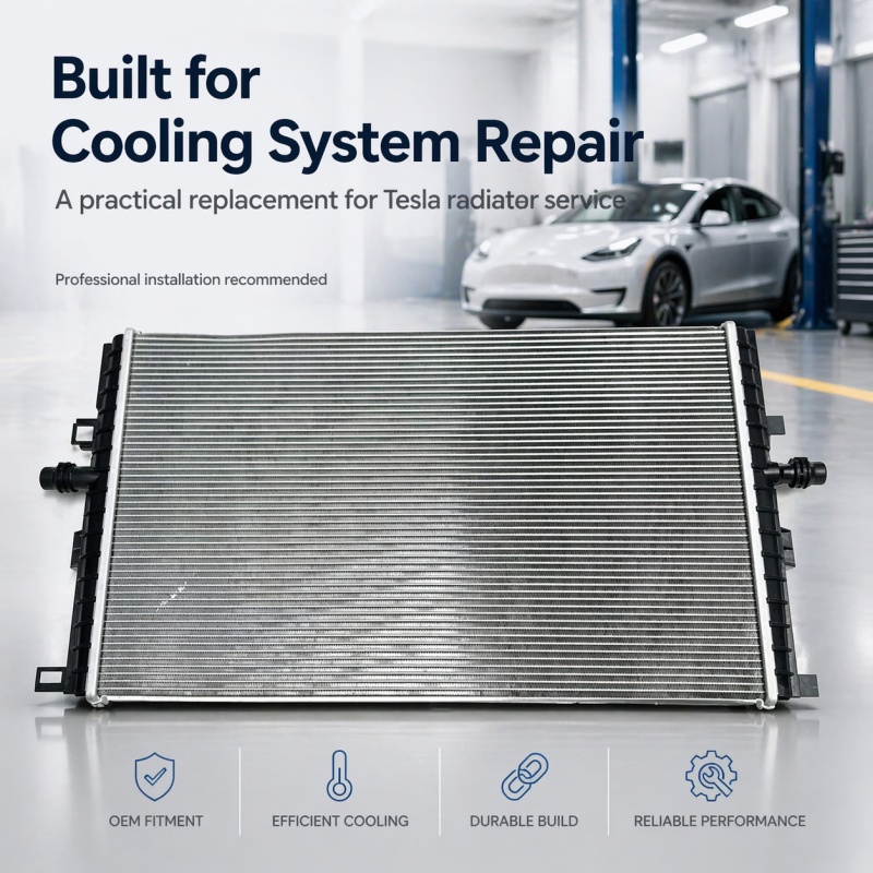 Radiator Coolant Heat Exchanger for Tesla Model 3/ Model Y (2021-2023) | OE 1494175-00-A Replacement