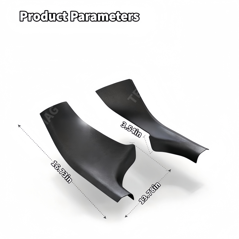 TPE Model S Door Sill Cover Rear Door Interior Protection 
