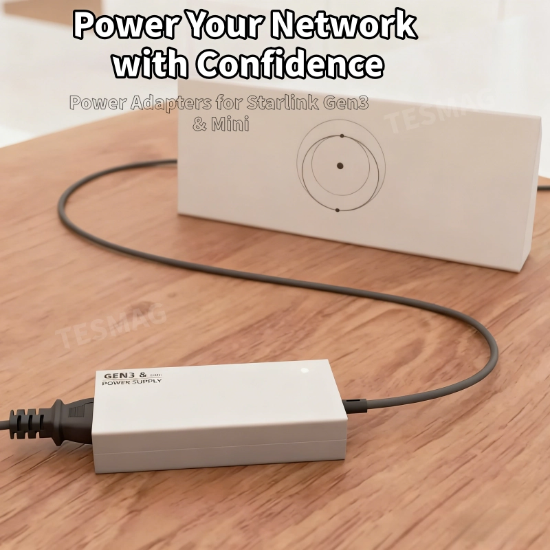 AC to DC Power Supply Adapter 100–240V for Starlink Gen 3 /Mini 