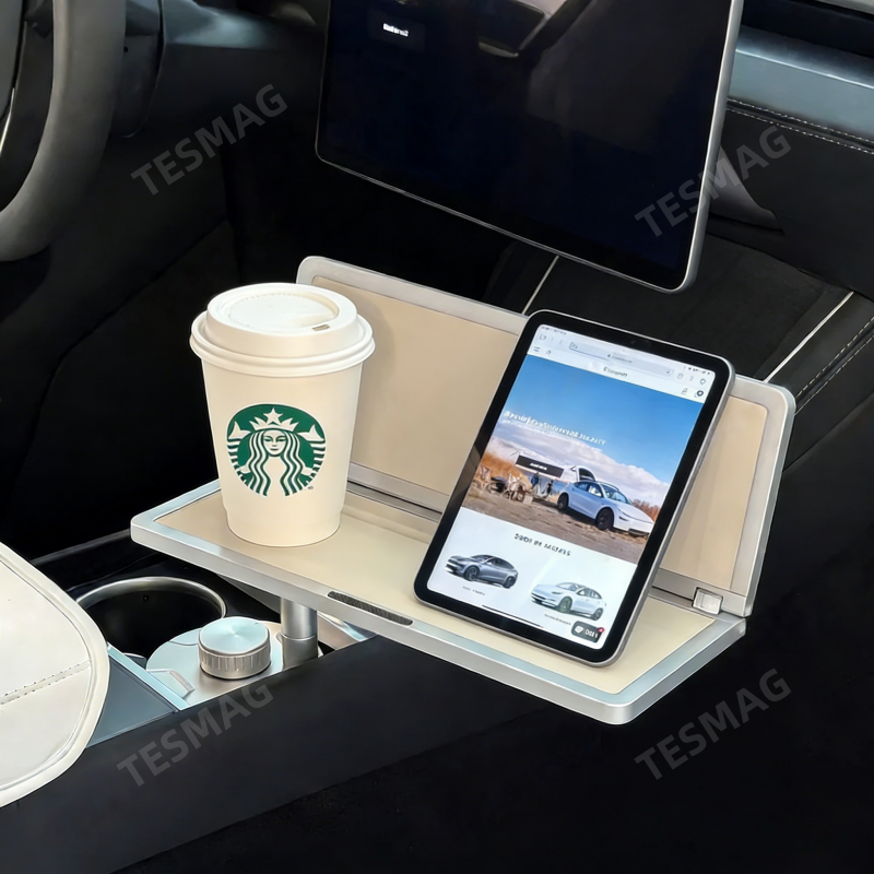 Foldable Aluminum Car Table for Tesla Model 3/ Y/ S /X