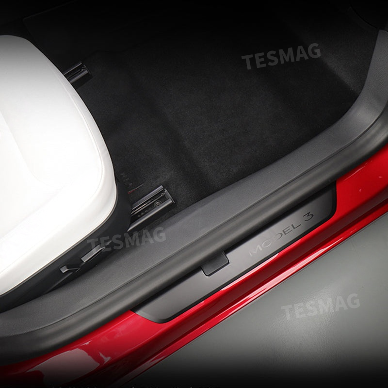 Anti-Kick Front / Rear Door Sill Protectors for Tesla Model 3 Highland 2024