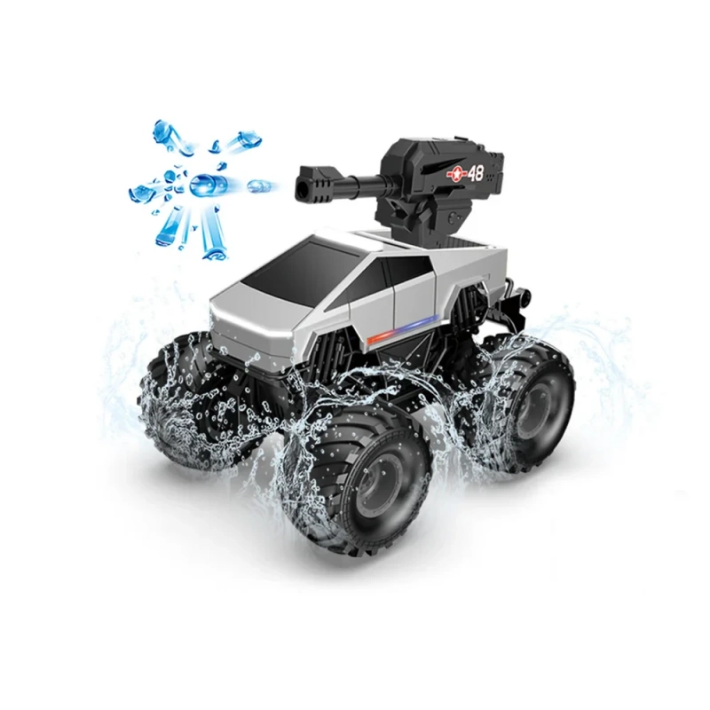  All-Terrain 1:20 Remote Control Truck with Amphibious Performance and 4WD Power