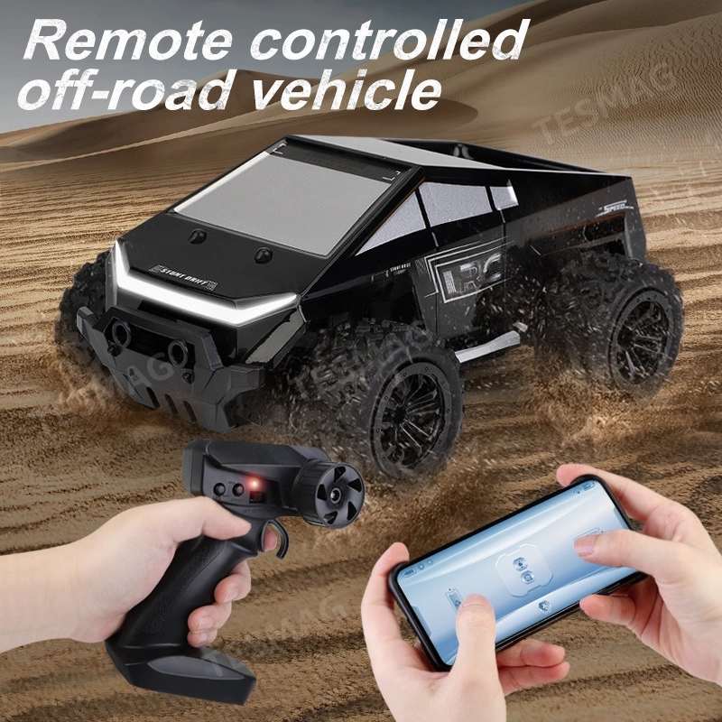 1:20 Scale Electric Tesla Cybertruck Pickup Truck RC Off-Road Car with Realistic Design