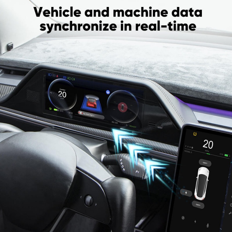 8.9 Inch Integrated Dashboard Display for Tesla Model 3/Y